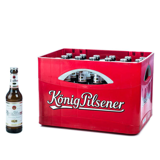 König Pilsener 24x0,33l Flasche inkl. Pfand