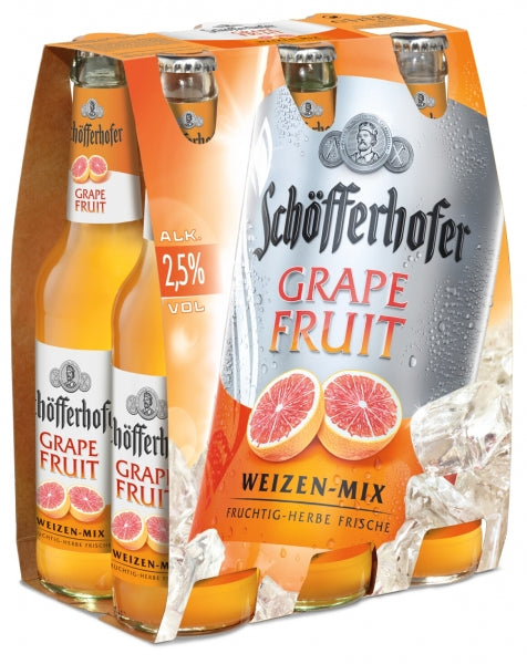 Schöfferhofer Grapefruit 6x0,33l Flasche inkl. Pfand