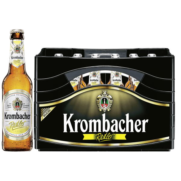 Krombacher Radler 24x0,33l Flasche inkl. Pfand